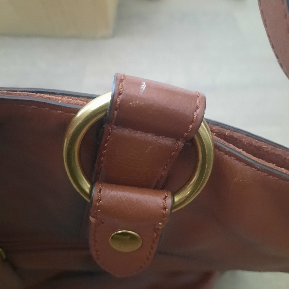 Sold! Frye Leather Ring Hobo Bag - Picture 12 of 16